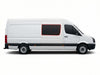 Right Privacy Front Opening LWB Glass for Mercedes Sprinter (2006-2018) / VW Crafter (2006-2017)