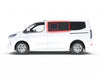 Left Privacy Front Opening Glass for VW Transporter T7 (2024>) / Ford Transit Custom (2024>)