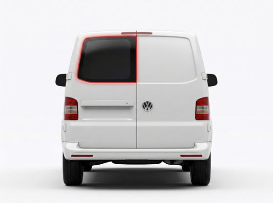 Back Privacy Left Glass for VW Transporter T5 (2003-2016) / VW Transporter T6 (2016>)
