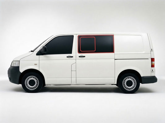 Left Privacy Front Opening Glass for VW Transporter T5 (2003-2016) / VW Transporter T6 (2016>)