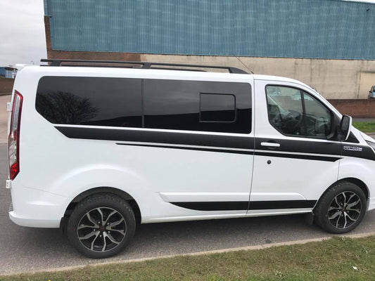 Right Privacy Rear Fixed SWB Blank/Dummy Glass for Ford Transit Custom (2014-2023)