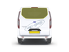 Privacy Tailgate Glass for Ford Transit Custom (2014-2023)