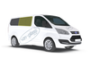 Right Privacy Front Opening Glass for Ford Transit Custom (2014-2023)