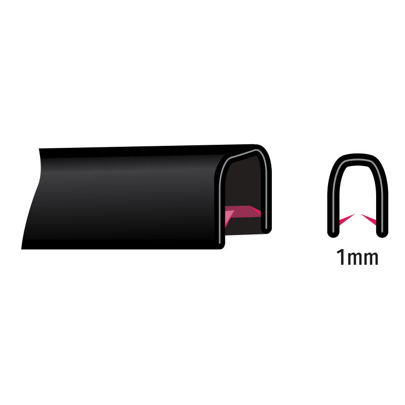 Accessories > Fitting tools > Push on edge trim > 1mm BODYTRIM1