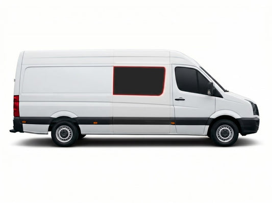 Right Privacy Front Fixed LWB Glass for Mercedes Sprinter (2006-2018) / VW Crafter (2006-2017)