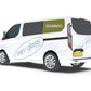 Left Privacy Rear Fixed SWB Blank/Dummy Glass for Ford Transit Custom (2014-2023)