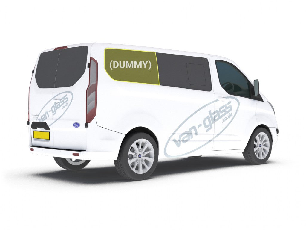 Right Privacy Rear Fixed LWB Blank Glass for Ford Transit Custom (2014-2023)