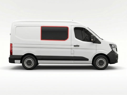 Right Privacy Front Fixed Glass for Renault Master (2024>) / Nissan Interstar (2024>)