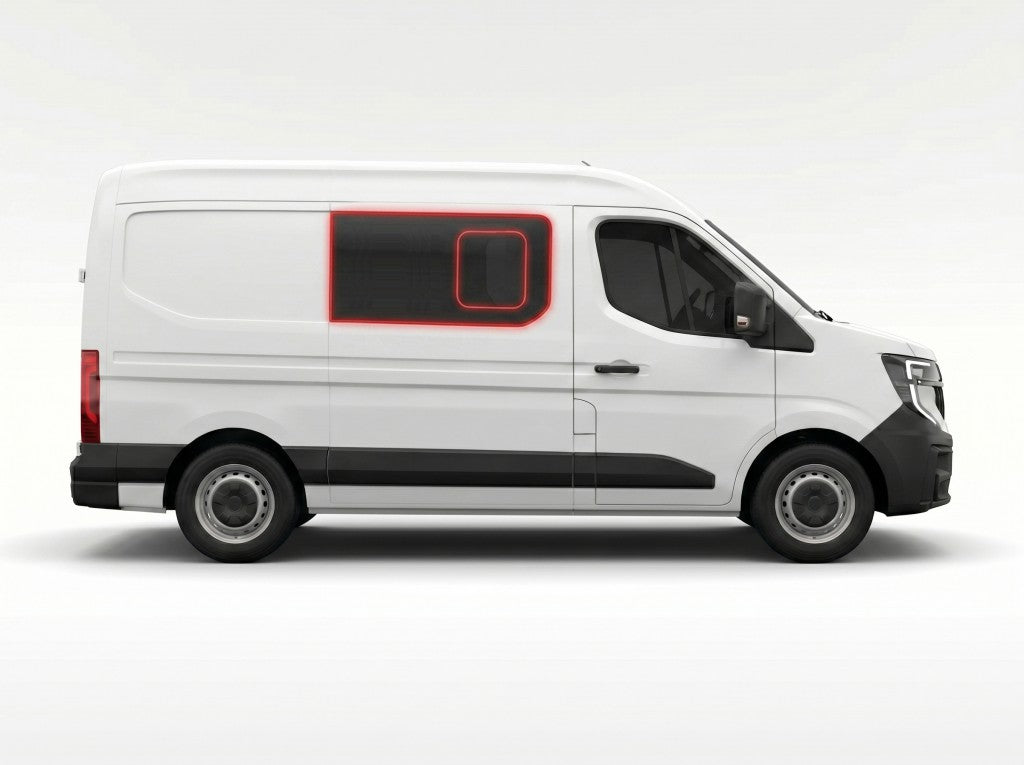 Right Privacy Front Opening Glass for Renault Master (2024>) / Nissan Interstar (2024>)