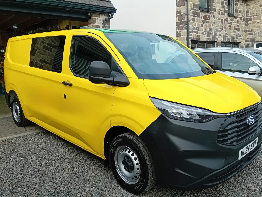 Right Privacy Front Fixed (Fixed Panel) Glass for VW Transporter T7 (2024>) / Ford Transit Custom (2024>)