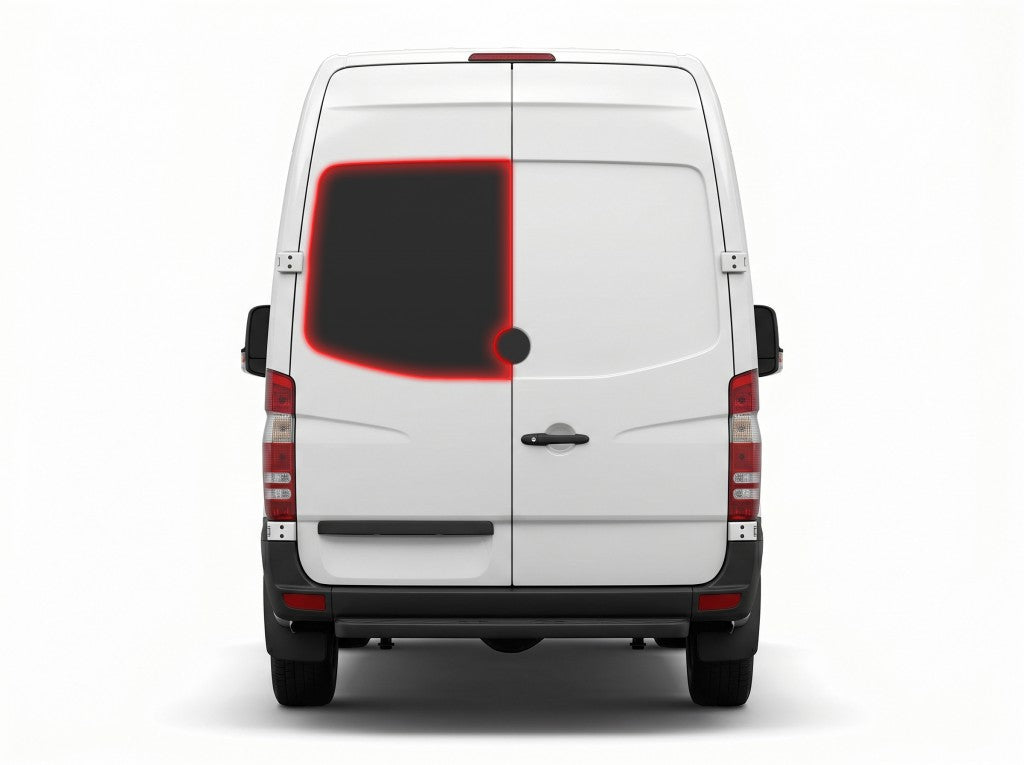 Back Privacy Left Glass for Mercedes Sprinter (2006-2018) / VW Crafter (2006-2017)