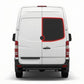 Back Privacy Right Glass for Mercedes Sprinter (2006-2018) / VW Crafter (2006-2017)