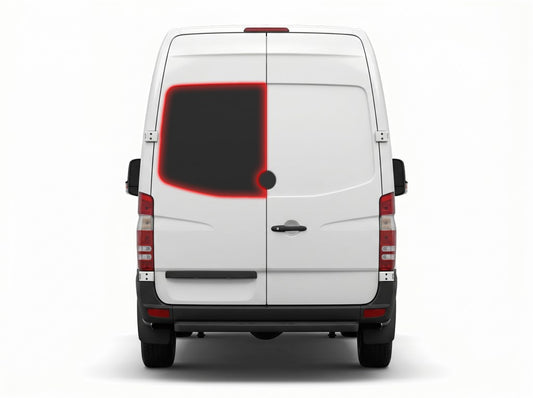 Back Privacy Left Glass for Mercedes Sprinter (2006-2018) / VW Crafter (2006-2017)