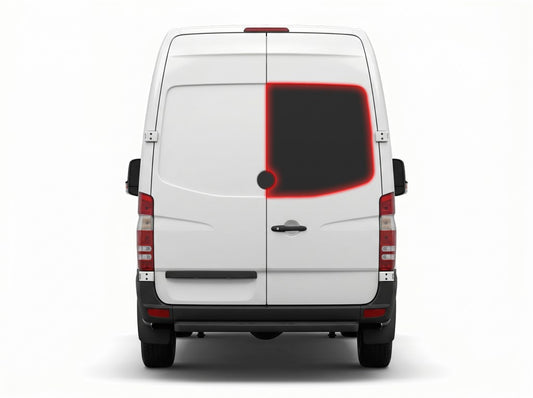 Back Privacy Right Glass for Mercedes Sprinter (2006-2018) / VW Crafter (2006-2017)