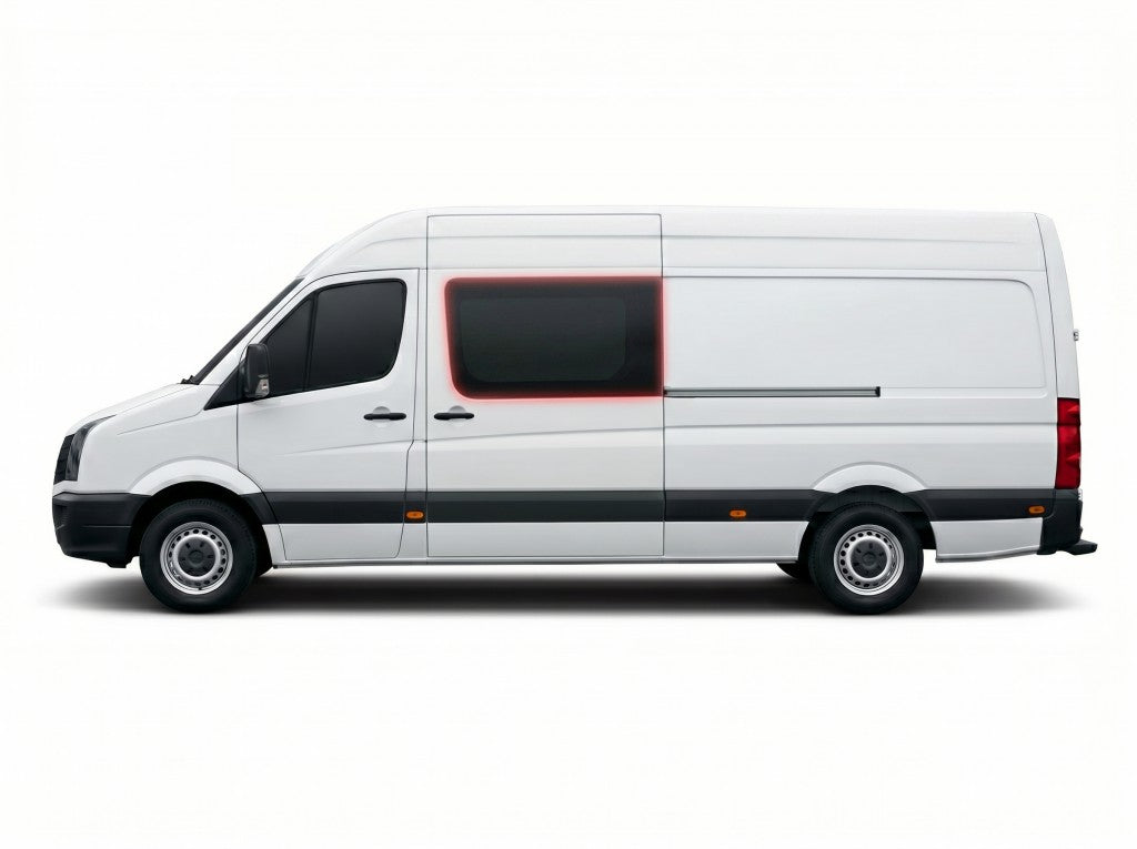 Left Privacy Front Fixed LWB Glass for Mercedes Sprinter (2006-2018)