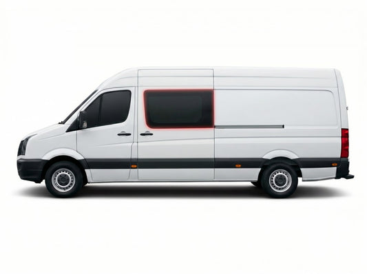 Left Privacy Front Fixed LWB Glass for Mercedes Sprinter (2006-2018)