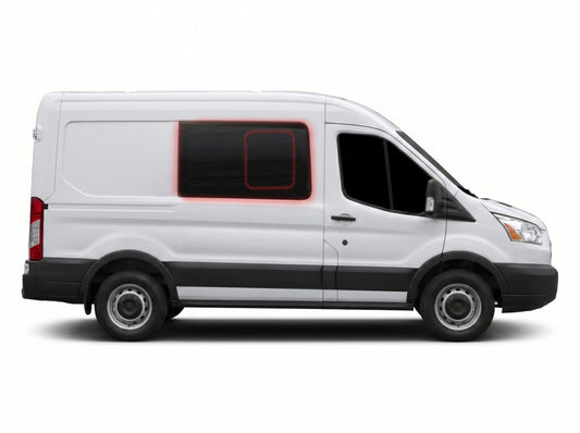 Right Privacy Front Opening Glass for Ford Transit (2014>)