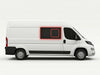 Right Privacy Front Opening MWB/LWB/XLWB (L2/3/4) Glass for Peugeot Boxer (2006>) / Fiat Ducato (2006>) / Citroen Relay (2006>) / Vauxhall Movano (2021>)