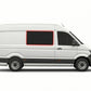 Right Privacy Front Fixed Glass for VW Crafter (2017>) / MAN TGE (2017>)