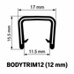 12mm Edge Trim (per metre)