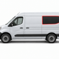 Left Privacy Rear Fixed MWB Glass for Renault Master (2010-2023) / Vauxhall Movano (2010-2021) / Nissan NV400 (2010 onwards) / Nissan Interstar (2022-2023)