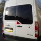 Left Privacy Back Door Glass for Renault Master (2010-2023) / Vauxhall Movano (2010-2021) / Nissan NV400 (2010 onwards) / Nissan Interstar (2022-2023)