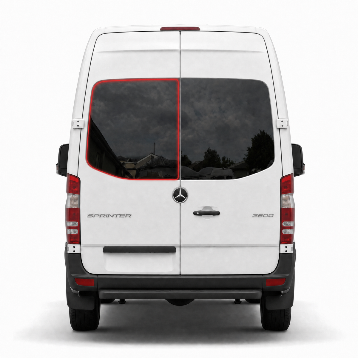 Left Privacy Back Door Glass for Mercedes Sprinter (2019 onwards)
