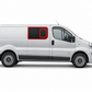 Right Privacy Front Opening Glass for Renault Trafic / Vauxhall Vivaro / Nissan Primastar (2001-2013)