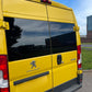 Back Privacy Left Glass for Peugeot Boxer (2006>) / Fiat Ducato (2006>) / Citroen Relay (2006>) / Vauxhall Movano (2021>)
