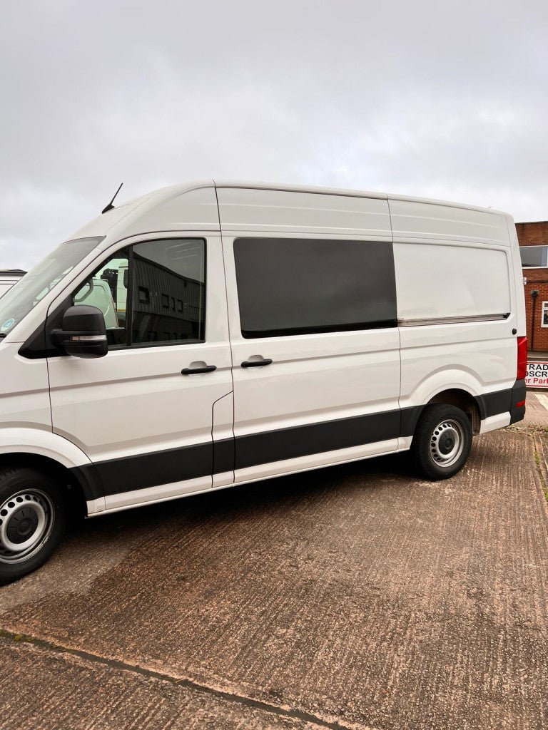 Left Privacy Front Fixed Glass for VW Crafter (2017>) / MAN TGE (2017>)