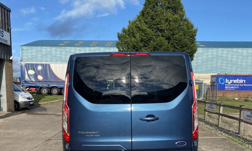 Left Privacy Back Door Glass for Ford Transit Custom (2014-2023)