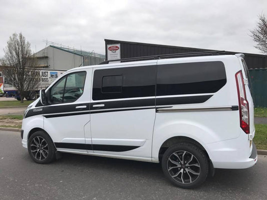 Left Privacy Rear Fixed SWB Blank/Dummy Glass for Ford Transit Custom (2014-2023)