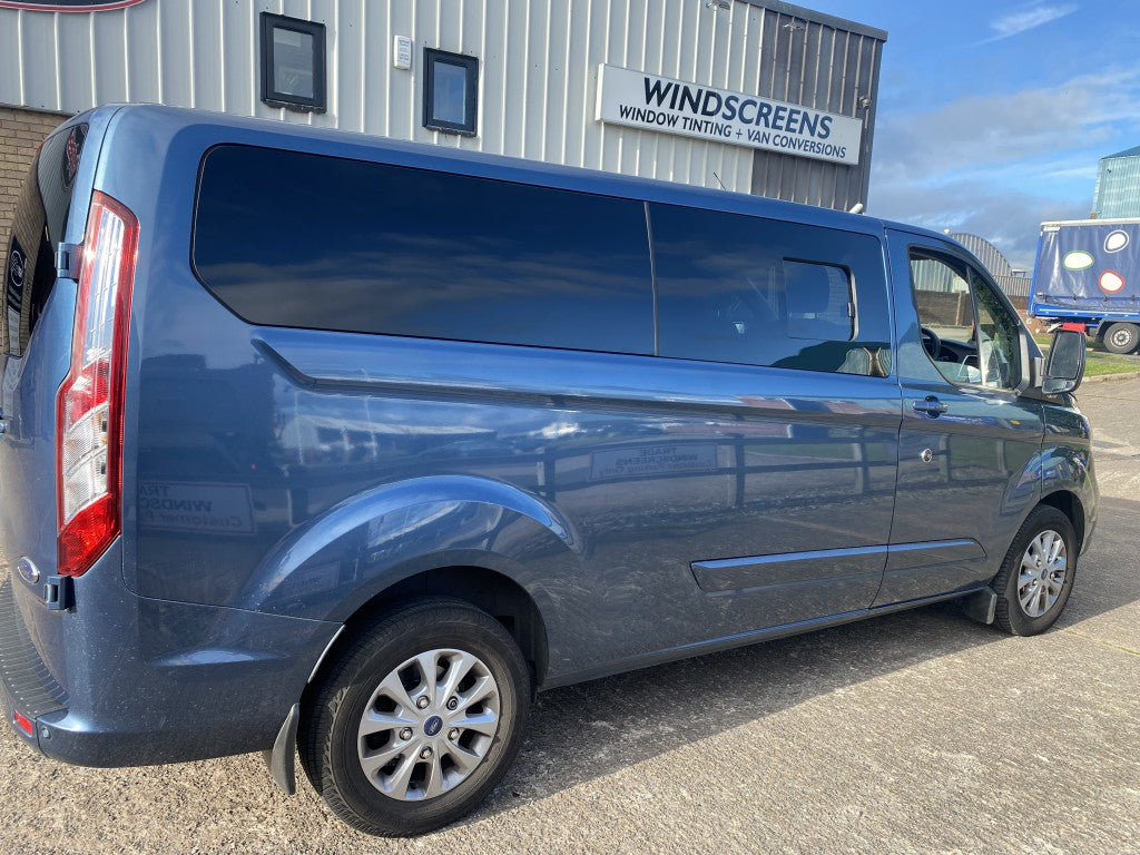 Right Privacy Rear Fixed LWB Glass for Ford Transit Custom (2014-2023)