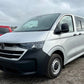 Left Privacy Front Opening Glass for VW Transporter T7 (2024>) / Ford Transit Custom (2024>)