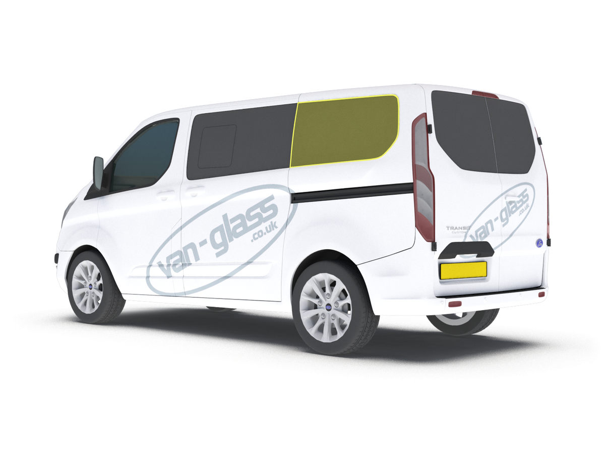 Left Privacy Rear Fixed SWB Glass for Ford Transit Custom (2014-2023)