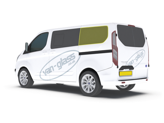 Left Privacy Rear Fixed SWB Glass for Ford Transit Custom (2014-2023)