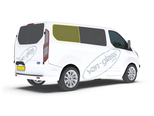 Right Privacy Rear Fixed SWB Glass for Ford Transit Custom (2014-2023)