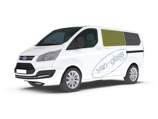Left Privacy Front Opening Glass for Ford Transit Custom (2014-2023)