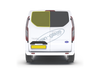 Left Privacy Back Door Glass for Ford Transit Custom (2014-2023)
