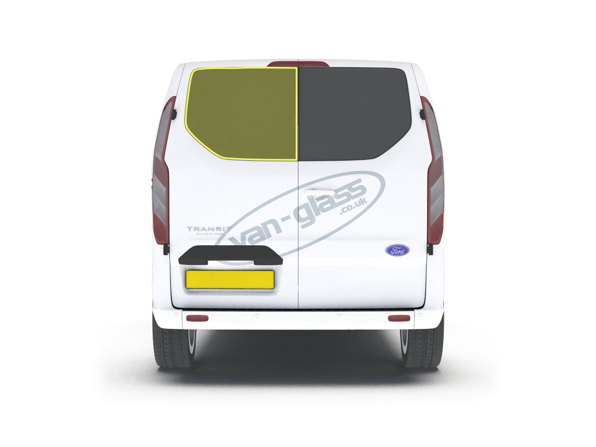 Left Privacy Back Door Glass for Ford Transit Custom (2014-2023)