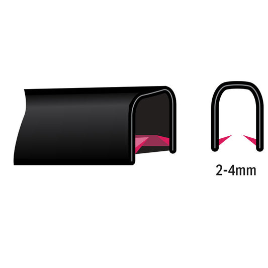 4mm Edge Trim for Transit 2000, Trafic 2001, Expert