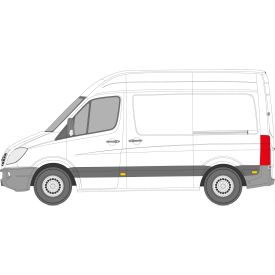 Mercedes Sprinter 2006 > Left Privacy Front Fixed SWB Glass