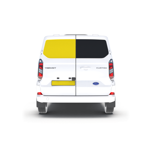 Ford Custom 2024 > Left Privacy Back Door Glass