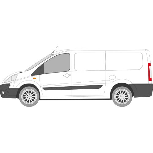 Citroen Dispatch 2006 - 2015 Left Privacy Front Fixed Glass